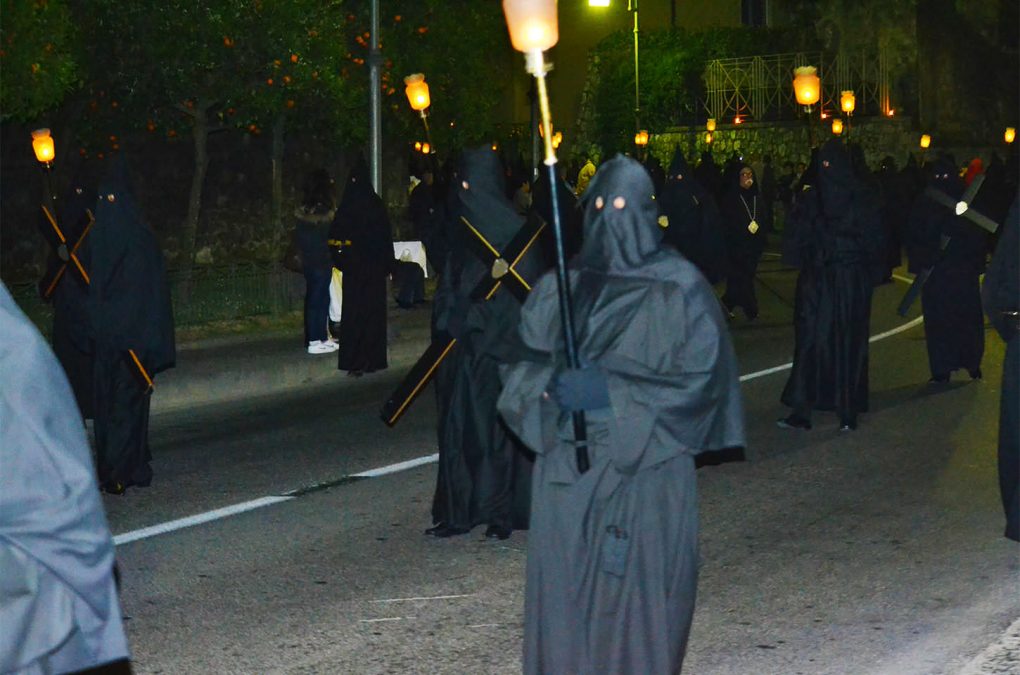 people at easter processions