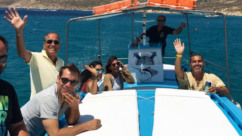 Fishing Boat in Mykonos