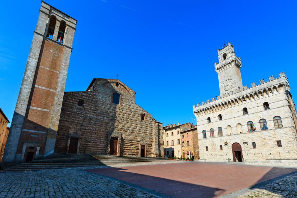 Montepulciano central square