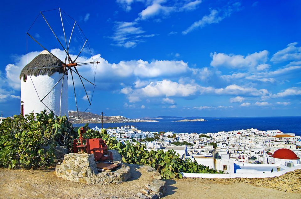 Mykonos panoramic view