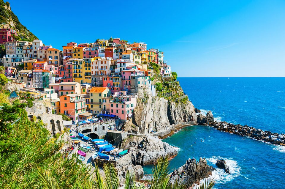 Cinque terre by the sea