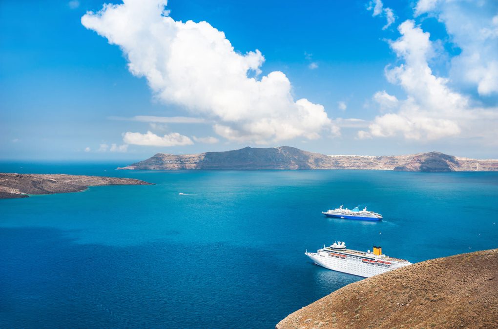 Islands-near-Santorini