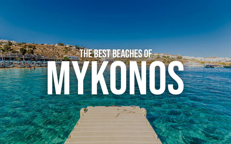 the best beaches of Mykonos flyer