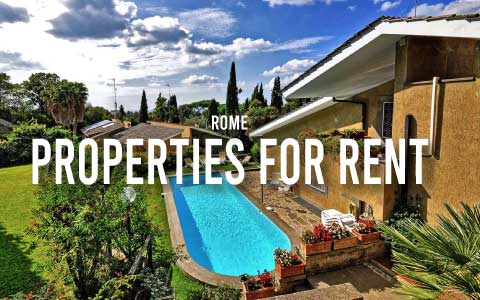 Cozy properties for rent in Rome