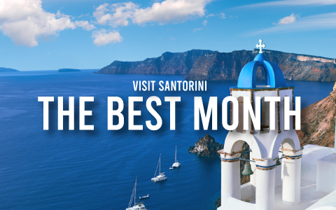What is the best month to visit Santorini?