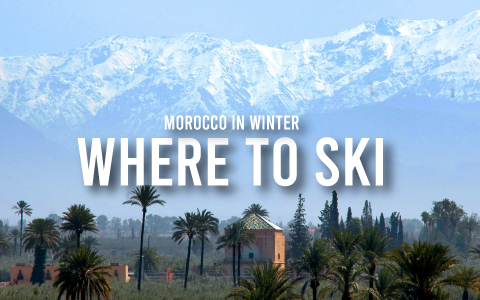 Skiing Adventures in the Majestic Atlas Mountains of Morocco