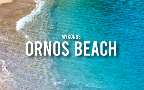 The Seaside Elegance of Ornos Beach, Mykonos